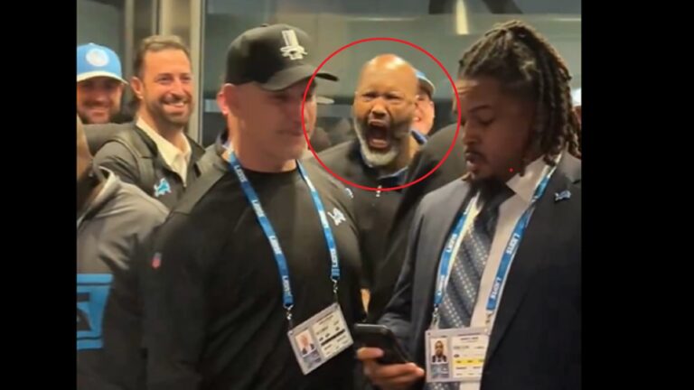 Lions GM Goes Viral For His Fiery Celebration After Playoff Win