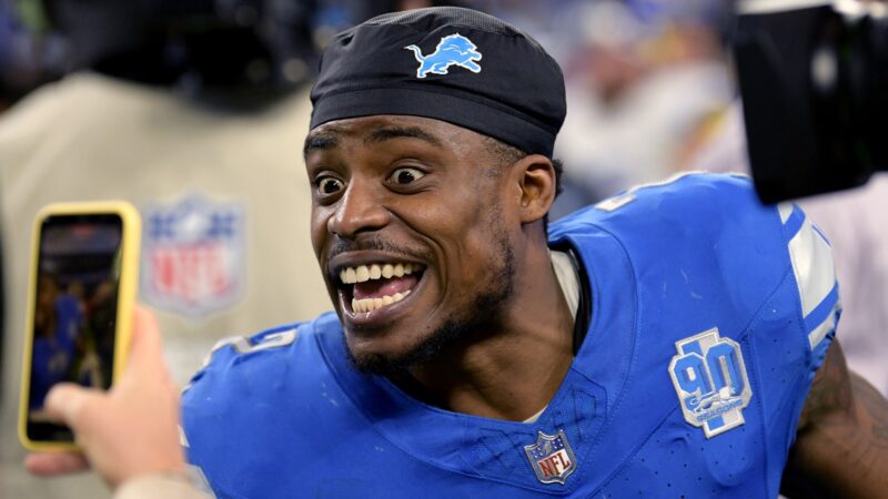 CJ Gardner-Johnson smiles