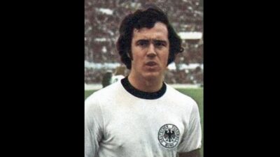 Franz Beckenbauer during his playing days