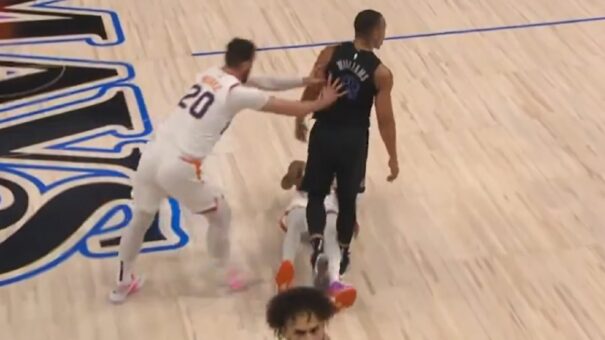 Kevin Durant, Grant Williams, Jusuf Nurkic Get Techs After Shoving Incident