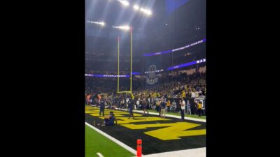 A look inside the stadium