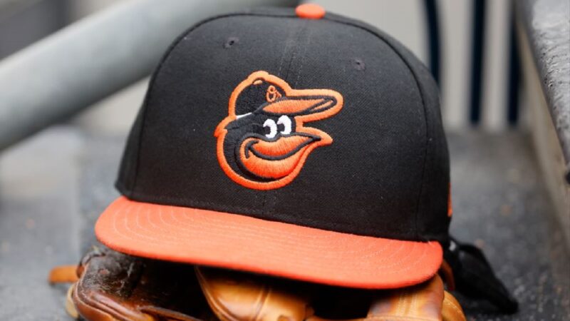 A Baltimore Orioles cap