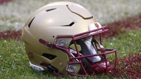 Boston College helmet