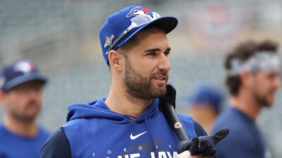 Kevin Kiermaier with the Blue Jays