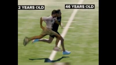 Tom Brady sprinting