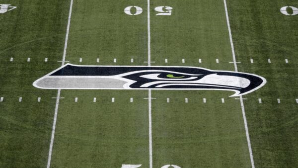 Seahawks field logo