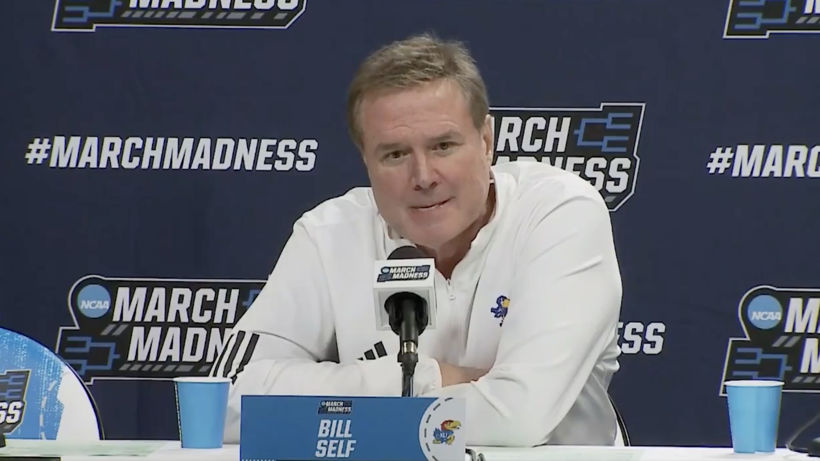 Bill Self Has Surprising Admission After Kansas' Loss To Gonzaga