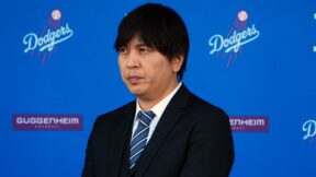Ippei Mizuhara at a press conference