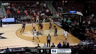 Pepperdine playing Pacific