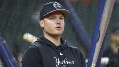 Alex Verdugo taking batting practice