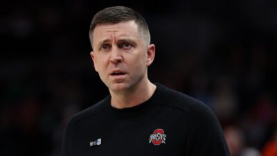 Jake Diebler coaching Ohio State