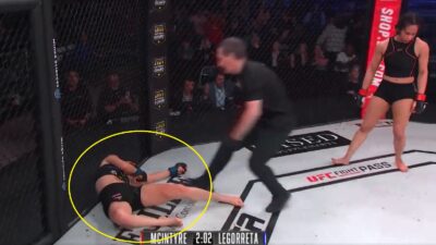 Kendra McIntyre delivers a knockout