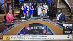 ESPN's "NBA Countdown" prior to Nuggets-Timberwolves Game 6