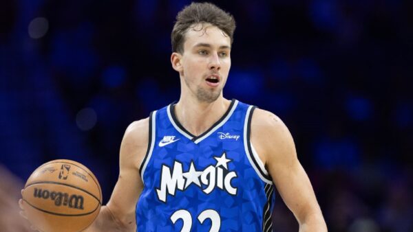 Franz Wagner in his Magic uniform