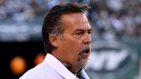 Jeff Fisher on the field