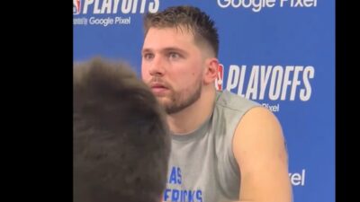 Luka Doncic in surprise