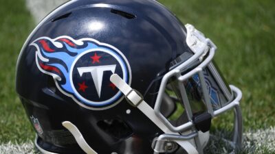 A Tennessee Titans helmet