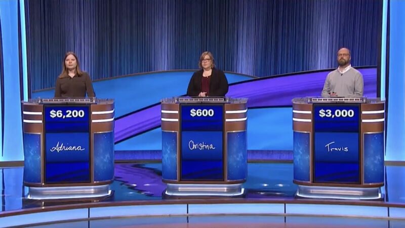 "Jeopardy!" contestants on the show