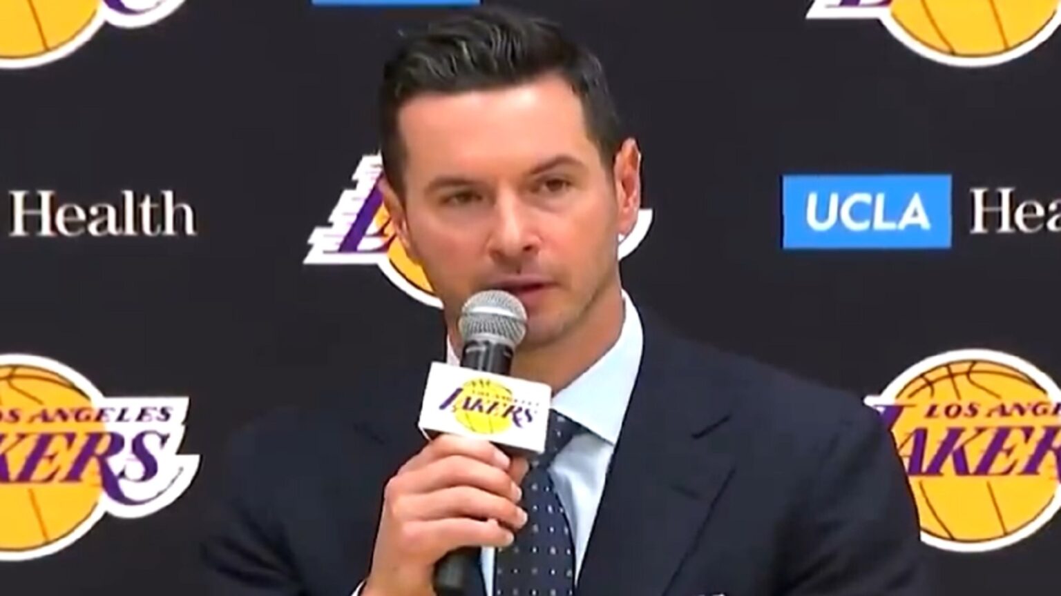 JJ Redick Dropped F-bombs During His Introductory Lakers Press Conference