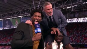 Joel Embiid on Champions League coverage