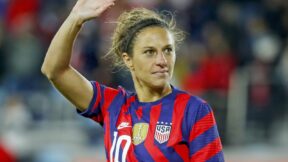 Carli Lloyd in a jersey