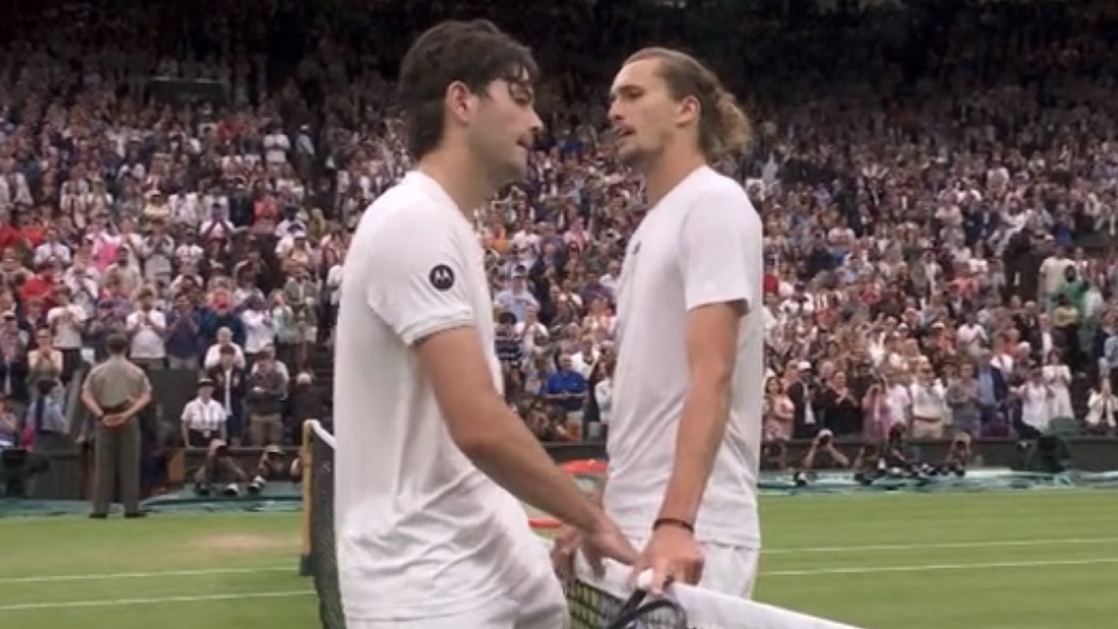 Alexander Zverev had a message for Taylor Fritz after the match
