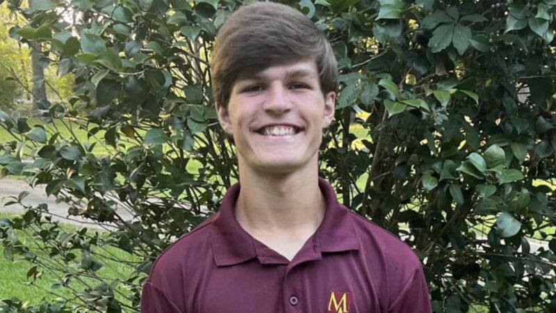 Caden Tellier poses for a photo