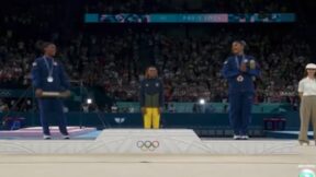 Simone Biles and Jordan Chiles had a classy gesture