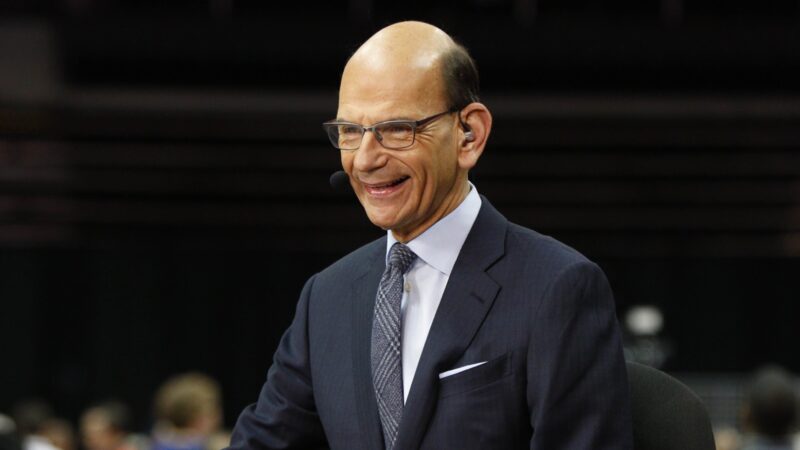 Paul Finebaum hosting a show