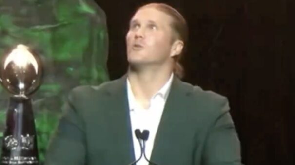 Clay Matthews zinged Aaron Rodgers during Packers Hall of Fame speech