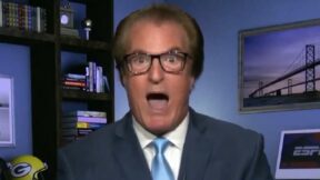 Mel Kiper Jr with his mouth open