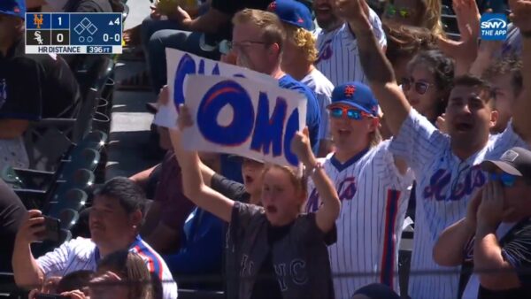 Mets fans in Chicago