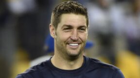 Jay Cutler smiles