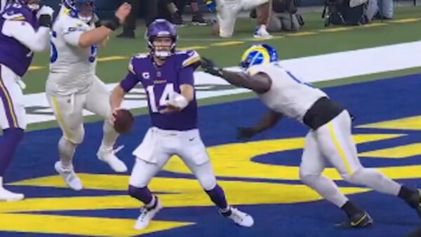 Referee Explains Missed Sam Darnold Facemask In Vikings-Rams