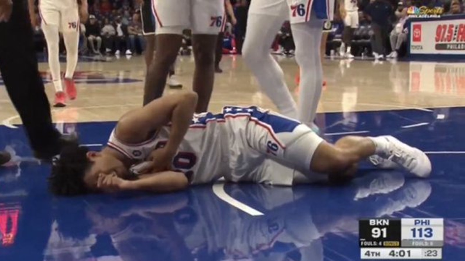 76ers Rookie Jared McCain Taken To Hospital After Scary Fall In Preseason