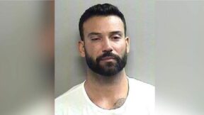 Matt Bush in a mug shot