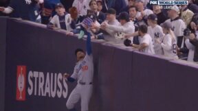 Yankees fan commits interference on Dodgers star Mookie Betts