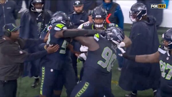 Seattle Seahawks fight