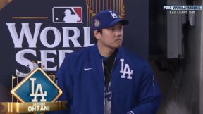 Shohei Ohtani with a jacket