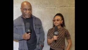 Mike Tyson in an interview with a young girl