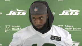 Mike Williams at a press conference