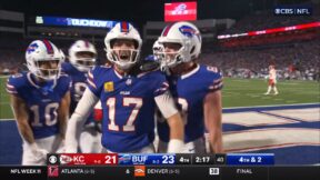 Josh Allen game-clinching touchdown