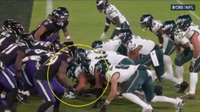 Eagles tush push false start