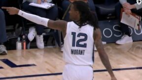 Ja Morant pointing