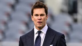 Tom Brady in a suit