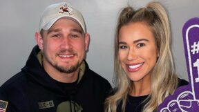 Wyatt Teller and his wife