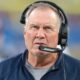 Bill Belichick looks on