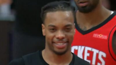 Darius Garland smiling