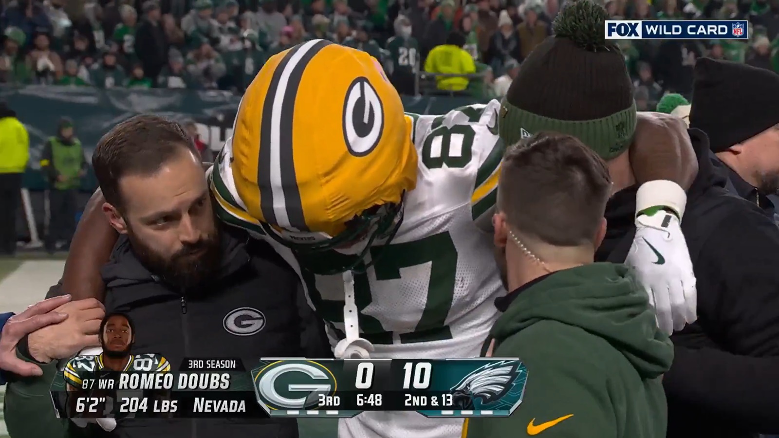 Romeo Doubs injury