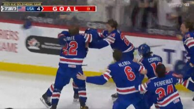 Team USA players celebrate